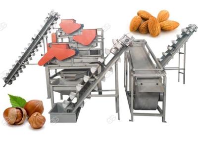 China Maquinaria manual 1000kg/H de Henan GELGOOG de la máquina de Shell de la almendra de la avellana que se agrieta en venta