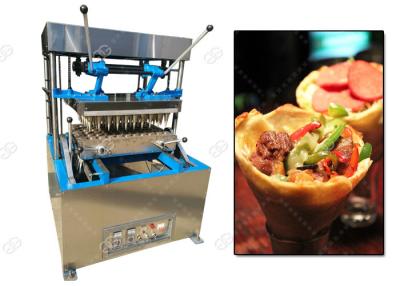 Китай Семи автоматическая машина конуса пиццы для делать конусом форменную аттестацию КЭ пиццы продается