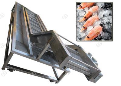 China -8℃-10℃ Seafood Processing Machinery  Shrimp Fish Freezing Equipment Non - Polluting for sale