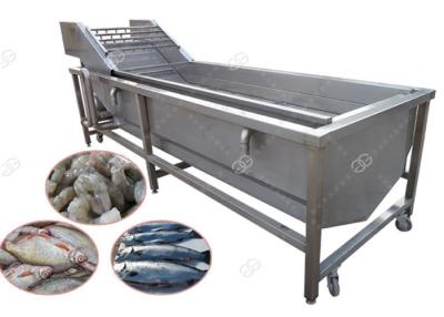 China Bubble Cleaning Fish Washing Machine , Henan GELGOOG Machinery High Efficiency for sale