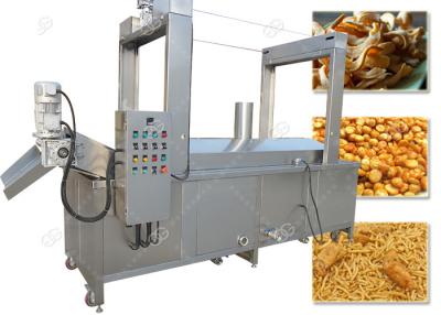China Continuous Automatic Fryer Machine Batch Frying Machine Gas Heating Energy for sale