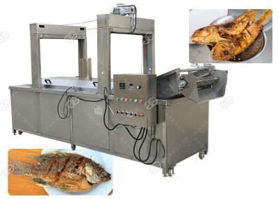 Chine Grands poissons d'acier inoxydable de capacité faisant frire la machine de friteuse de machine/ailes de poulet à vendre