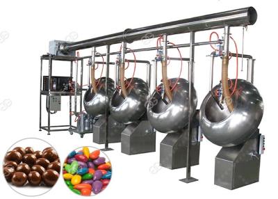 China Diâmetro de lustro 40-150 Cm da máquina de revestimento do chocolate SS304 automático à venda