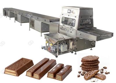 China GG-CT Series Automatic Chocolate Enrobing Machine Production Line 380V / 220V for sale
