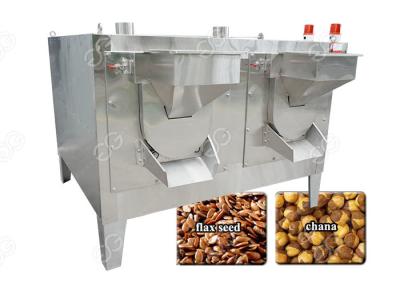 China Chickpea Chana Roasting Machine , Electric Flax Seed Roaster Stainless Steel for sale