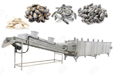 China Automatic Nuts Roasting Machine For Sunflower Pumpkin And Watermelon Seeds , 300-1000 Kg / H for sale