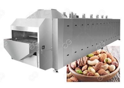 China Máquina eléctrica del asador del cacahuete, macadamia del pistacho del equipo de enfriamiento de la asación de la nuez en venta