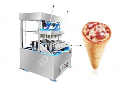 China Cono eléctrico de la pizza que hace la máquina, grueso 1200PCS/H del equipo 5m m de la pizza del cono en venta