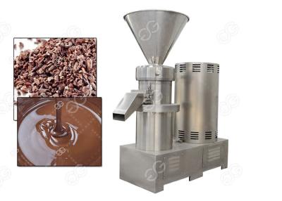 China Manual Cocoa Bean Grinding Machine / Cacao Nib Grinder Colloid Mill Factory Price for sale