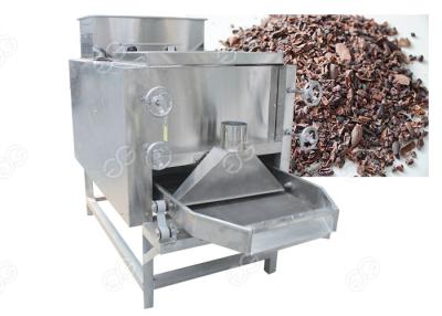 China Automatic Roasted Cocoa Bean Crushing Machine / Cacao Bean Cracker Crusher for sale