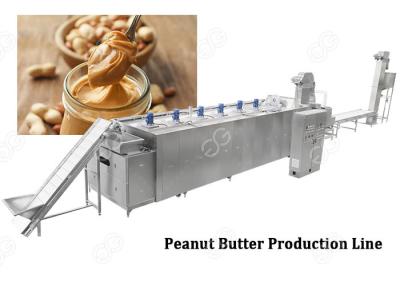 China Linha de processamento industrial da manteiga de amendoim do moedor da manteiga de porca de 500 quilogramas totalmente automático à venda