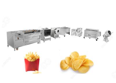 China Small Scale Chips making Machine , Potato Chips Manufacturing Plant Fully Automatic for sale
