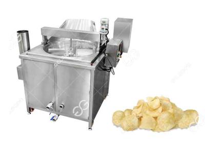 China Batch Electric & Gas Cassava Chips Frying Machine In High Efficiency for sale