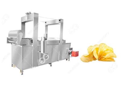 China Oil - Water Mixed Potato Chip Fryer Equipment Stainless Steel 3500*1200*2400mm for sale