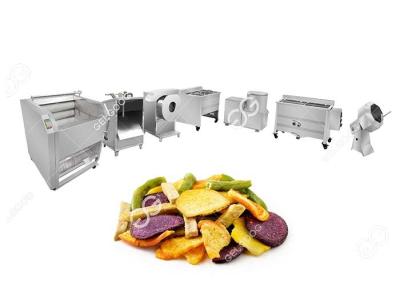 China Stainless Steel 304 Potato Chips Making Machine Fruit And Vegetable Chips Semi - Automatic for sale