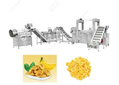 China Continuous Banana Chips Making Machine / Industrial Banana Chips Fryer Machine for sale
