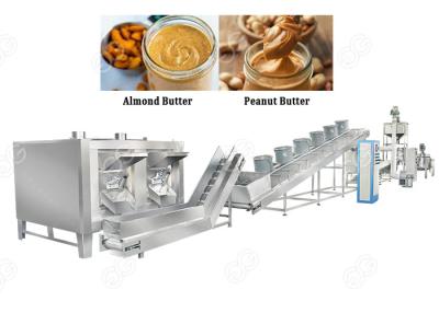Chine chaîne de production de beurre d'arachide d'amande de 380V 50HZ installation de fabrication de beurre d'arachide à vendre