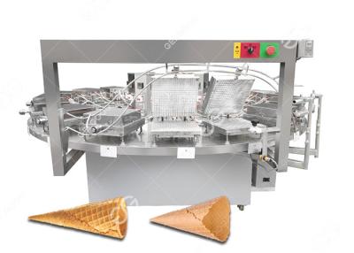 Chine Cône semi automatique de gaufre de crème glacée faisant la machine, machine 1200PCS/H de biscuit de cône à vendre