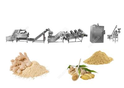 China Hot Sale Ginger Powder Production Line Ginger Processing Business Plan for sale