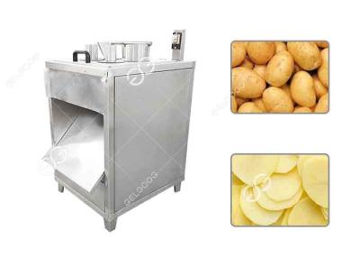 China 300-500kg/H Potato Chips Cutting Machine Potato Chips Making Machine Cost for sale