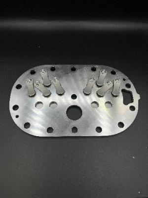 Китай Промышленное применение Стандартная серебряная клапанная плита давления Компрессорная клапанная плита продается