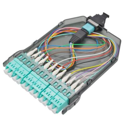 Chine Modulaire de conception MPO cassette pour LC fibre optique patch cord distributeur direct à vendre