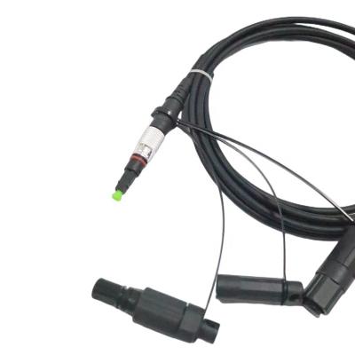 China Conector de fibra óptica OPT-HW-SLIM Conector de cable impermeable para redes FTTH y 4G en venta