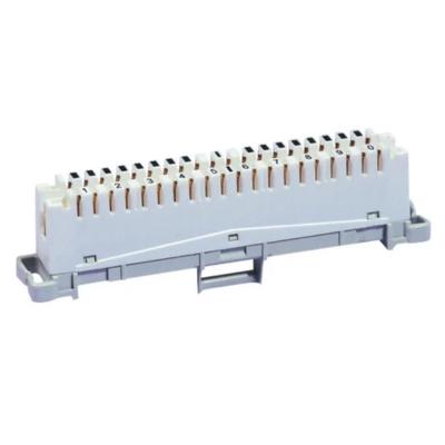 China LSA Plus Profile Module KRONE IDC 8-to-10 to 10 Way Connection Module with Gdt UL94-V0 for sale