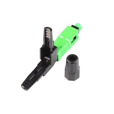 China Time 2 YEARS Quick Connectors Fuseless SC APC FAST CONNECTOR for FTTX/FTTH Equipment for sale