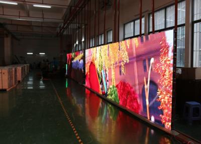 China Commercial LED Wall Panel System , P5 LED Video Wall SMD Iron Billboard for sale