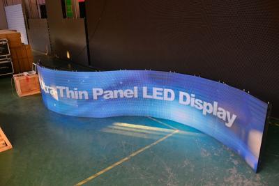 China Slim Fixed Installation 360 Curved Led Display Adervertising Panel For Concert Stage for sale