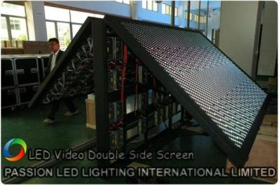 China Double Sided Commercial LED Display Screen Wide Viewing Angle 10 Pixel Pitch for sale