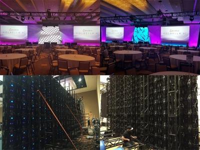 China Stage Rental Indoor Full Color LED Display Aluminum Meterial Nationstar Led Chip for sale