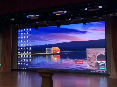 China Seamless Stage LED Display , Church LED Video Wall With Slim Aluminum Cabinet for sale