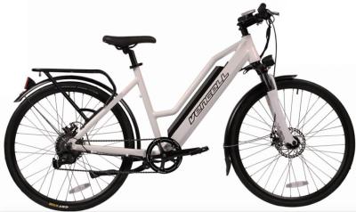 China 27.5 inch city electric bike alloy frame and suspension fork 7 speed à venda