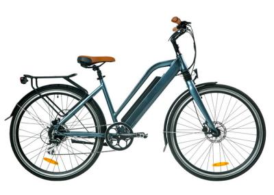 China Shimano 7 Speed Gear Lightweight Electric Bicycle Alloy Single Suspension Fork for sale