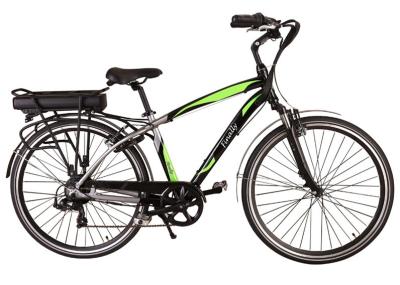 China V Brake Long Distance Electric Bicycle , Electric Battery Powered Bike for sale