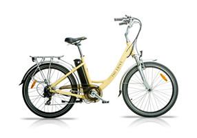 中国 3台の援助の水平なペダルの援助の自転車は、二重壁の女性電気自転車を合金にします 販売のため