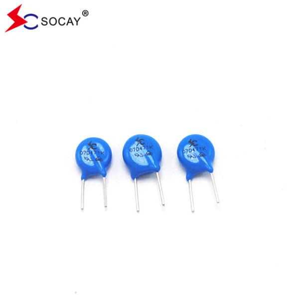 Quality Blue ZOV Metal Mov Varistor Surge Protection Device 7D680K Radial Leaded for sale