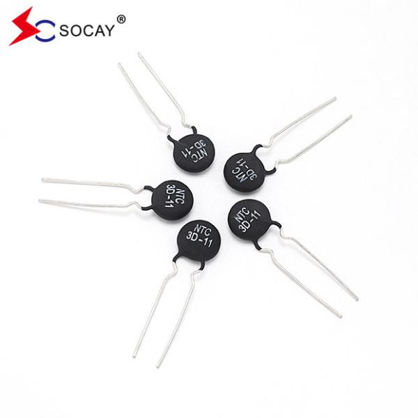 Quality SOCAY Temperature Senso Power NTC Thermistor MF72-SCN3D-11 3Ω 11mm Wide for sale