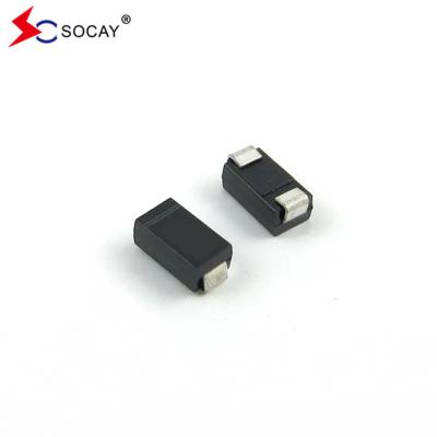 Chine SMA Package Diode Zener au silicium 1SMA4728A 1W 3.3V courant Zener admissible 285mA à vendre