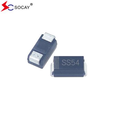 中国 SS54A 40VRRM SBD Surface Mount Schottky Barrier Rectifiers DO-214AC SMA Package 販売のため