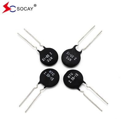 China SOCAY High Accuracy Temperature Sensor NTC Thermistor MF72-SCN5D-15  5ohm 15mm for sale