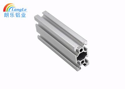China 20*40mm Silver Color Aluminum Frame Profile ,Aluminum Extruded Products For Workstation for sale