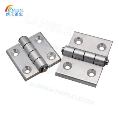 China 304 Stainless Steel Aluminium Profile Connectors Door Hinges Powder Coating for sale