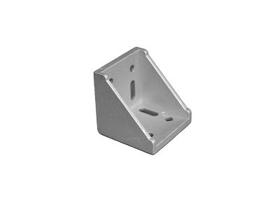 China Carbon Steel Aluminium Profile Connectors Galvanized Plate Easy Assembly angle bracket for sale