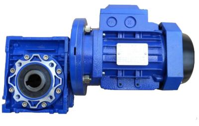 China Solid Shaft Worm Gear Reducer With Alloy Steel For Any Installation for sale