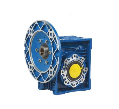 China 1400 rpm IP54 worm reduction gearbox voor elke installatiemethode Te koop