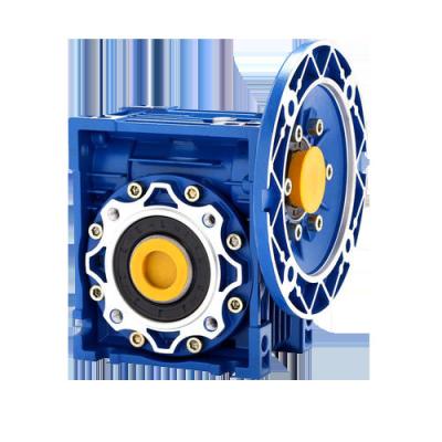 China Alloy Steel Worm Drive Reduction Gearbox With Solid Shaft Input for sale