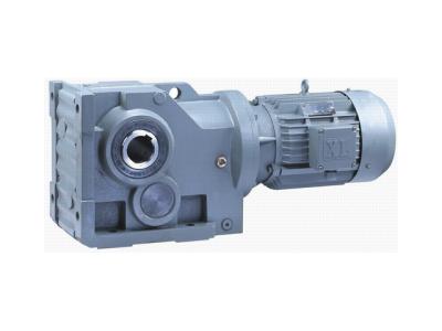 China Helical Bevel Gear Reducer 0.12kW-160kW Solid Hollow Shaft Output for sale